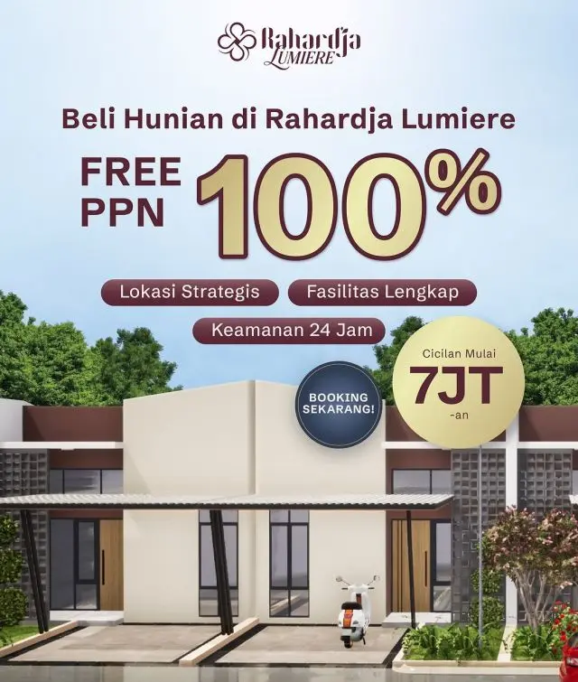 Banner Promo Perumahan Rahardja Lumiere Jakarta (1)