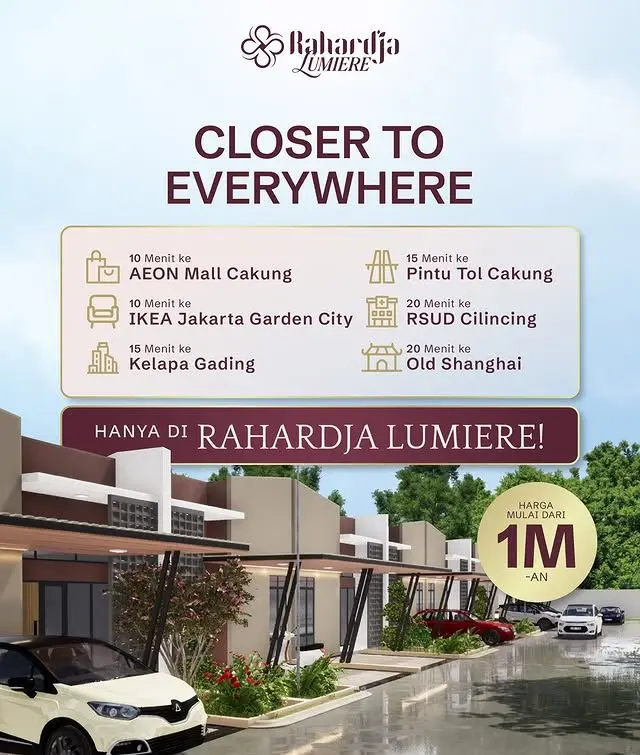Banner Promo Perumahan Rahardja Lumiere Jakarta (3)